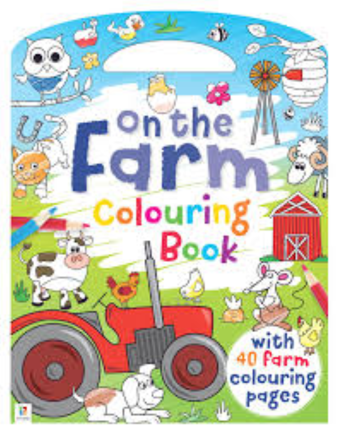 VEDA LOOK N COLOUR BOOK ON THE FARM 03CHB3002